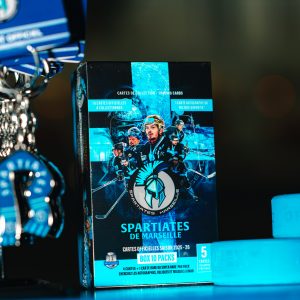 Cartes Kptain® Spartiates de Marseille 2025-26 - Boîte de 10 sachets